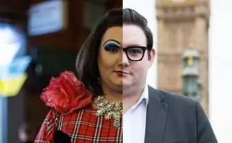 ロンドンの政治顧問は夜、ドラァグクイーン「ナンシー」になる