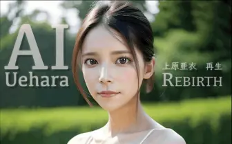 上原亜衣、AIグラビア写真集を刊行 今後は「動いて話す上原AIを作りたい」