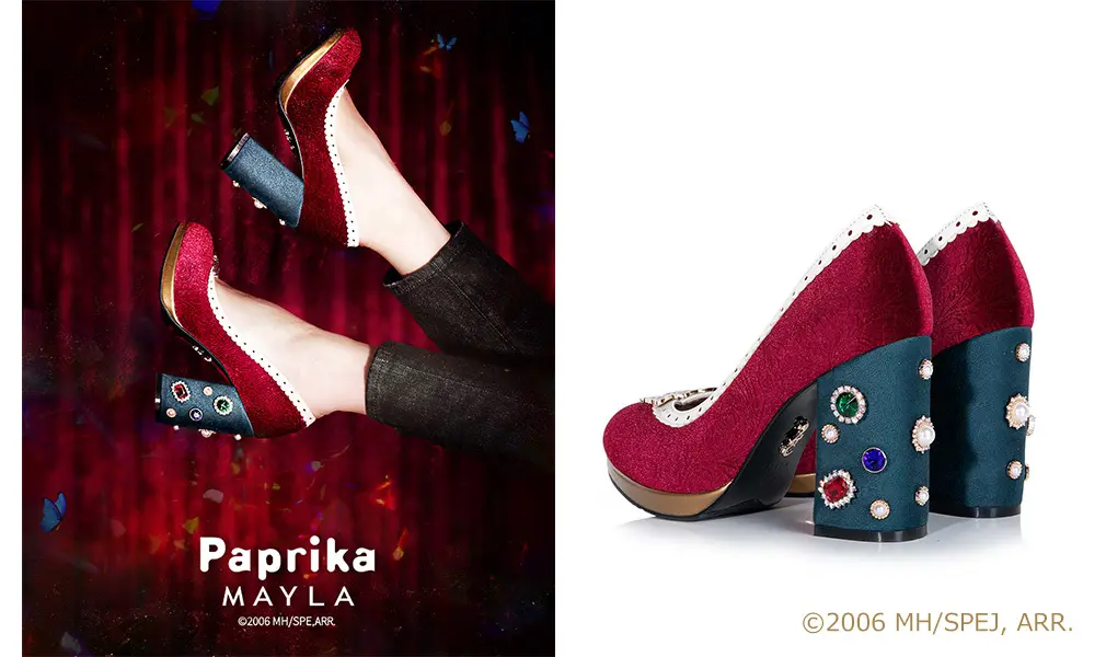 今敏のアニメ『パプリカ』がパンプスに　幻想的世界観をMAYLAが再現.jpg