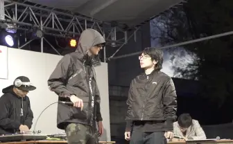 【三田祭/慶早RAP BATTLE】学生のえげつないディスにDOTAMAうなる