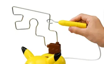 でんげきチュウい! ピカチュウのビリビリマシーン誕生(電流は流れません)
