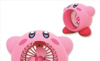 「星のカービィ 扇風機」が話題　口の中が怖すぎ？