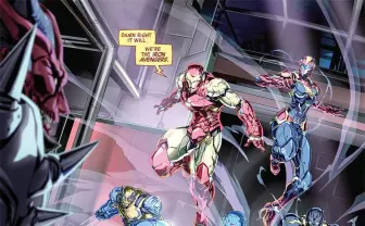 マーベル×BANDAI　コミックとフィギュアが連動する「TECH-ON AVENGERS」