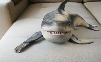 ブラジルの赤ちゃんザメ「Tuba」が愛くるしい 5億回再生された3DCG映像
