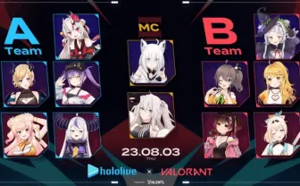 ホロライブ運営、“ゲーム“を軸に新ブランドを始動 『VALORANT』紅白戦を開催