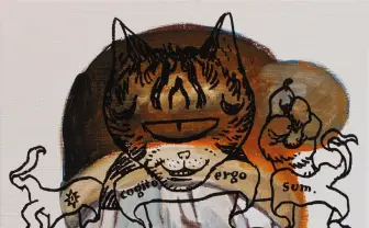 寺田克也の個展「Monster Head Girl」 初となる立体作品も