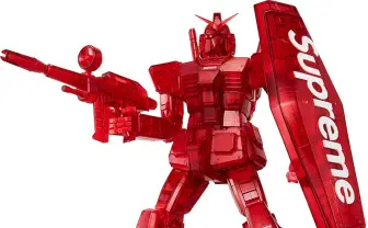 Supreme「ガンプラ」コラボ シャアも嫉妬するクリアレッドの機体