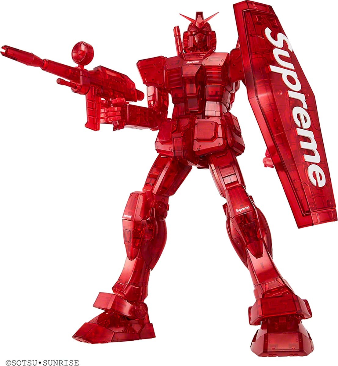Supreme「ガンプラ」コラボ　シャアも嫉妬するクリアレッドの機体.jpeg