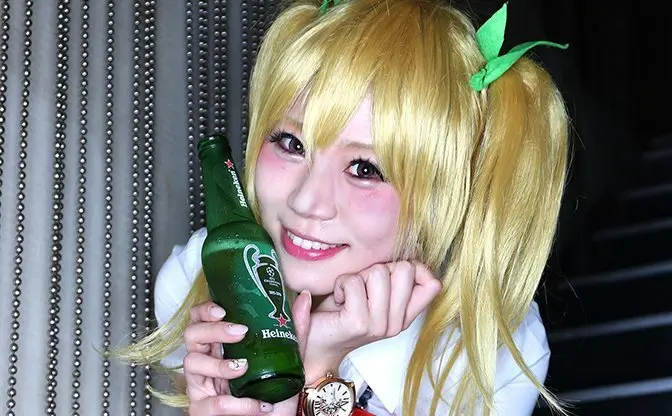 【写真】アニクラのコスプレイヤー ヤモさん（『ネトゲの嫁』瀬川茜）