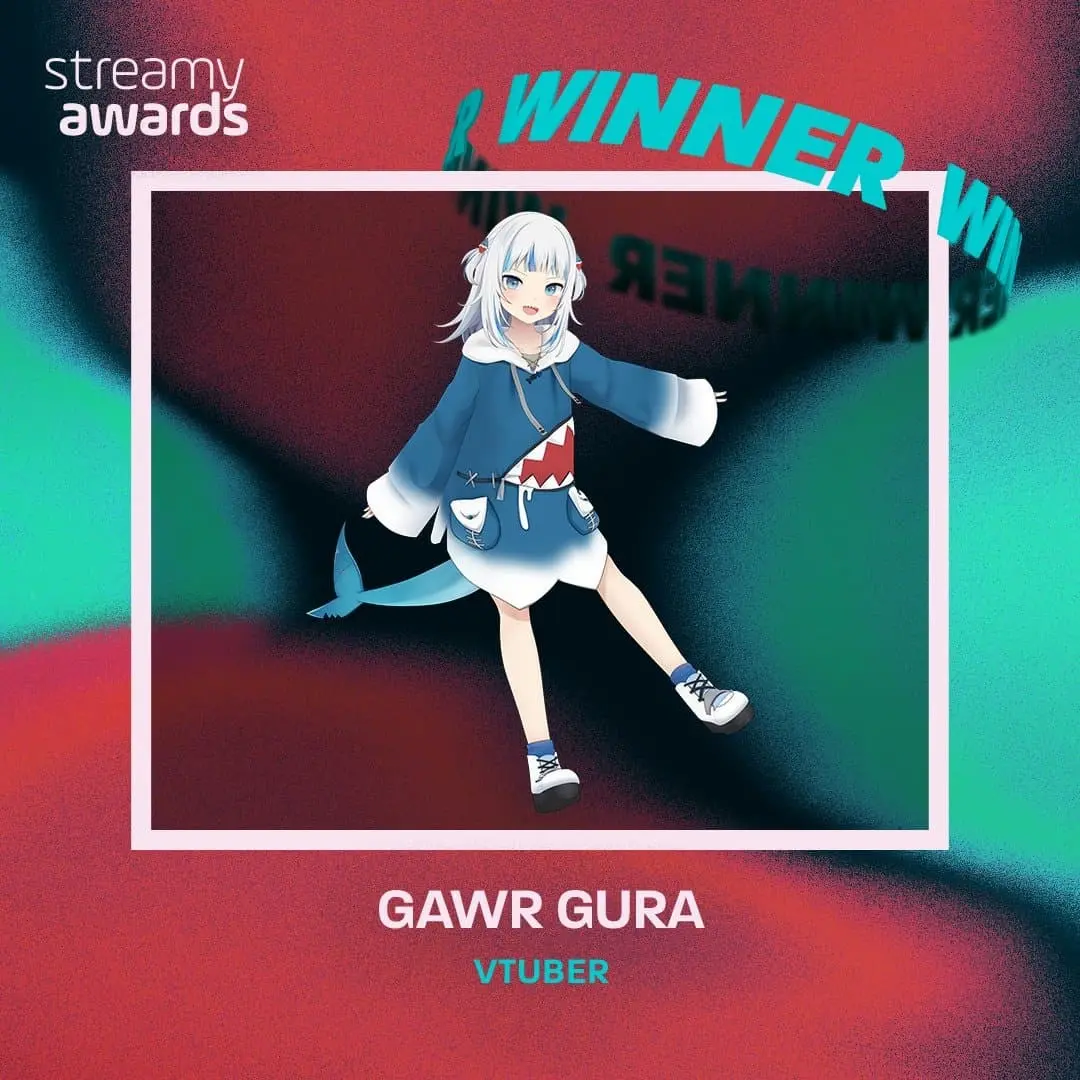 ホロライブEN がうる・ぐら、配信者を称える世界的アワードでVTuber部門を受賞.jpg