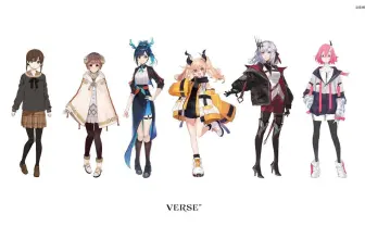 VTuber「VERSEⁿ」アニメPV＆キャラ解禁　制作に『けいおん！』堀口悠紀子ら