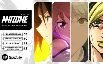 ポッドキャスト「Spotify ANIZONE」 マンキン、ジョジョなどを毎月特集