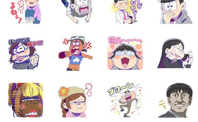 『おそ松さん』LINEスタンプ第2弾！ 女子松に実松さんも登場ダヨーン