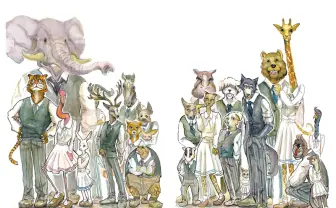 板垣巴留『BEASTARS』TVアニメ化 肉食獣と草食獣が織りなすヒューマンドラマ