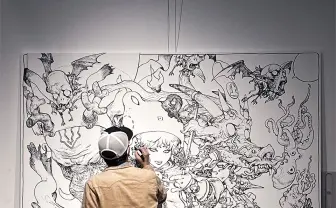 寺⽥克也、Acky Brightのアート展がリバイバル開催 未公開作品も