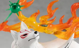 カプコンの神ゲー『大神』アマテラスの神々しいフィギュア 相棒イッスンも