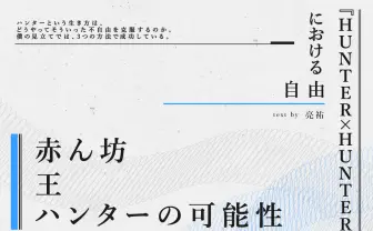 『HUNTER×HUNTER』における自由 赤ん坊/王/ハンターの可能性