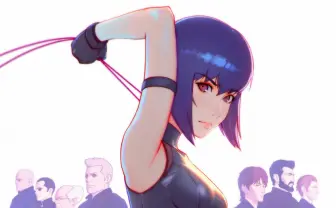 イリヤ・クブシノフ　エターナル　アートプリント　攻殻機動隊キャラデザイン ロシア出身イリヤ・クブシノブ『攻殻機動隊 SAC_2045』キャラ