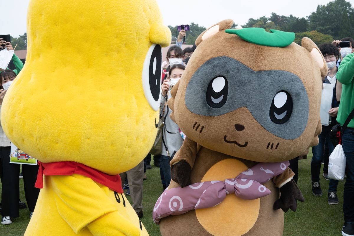 ぽんぽこさんとピーナッツくんと里の民とおともナッツに会ってきた in ゆるキャラGP2020 岩手.jpg