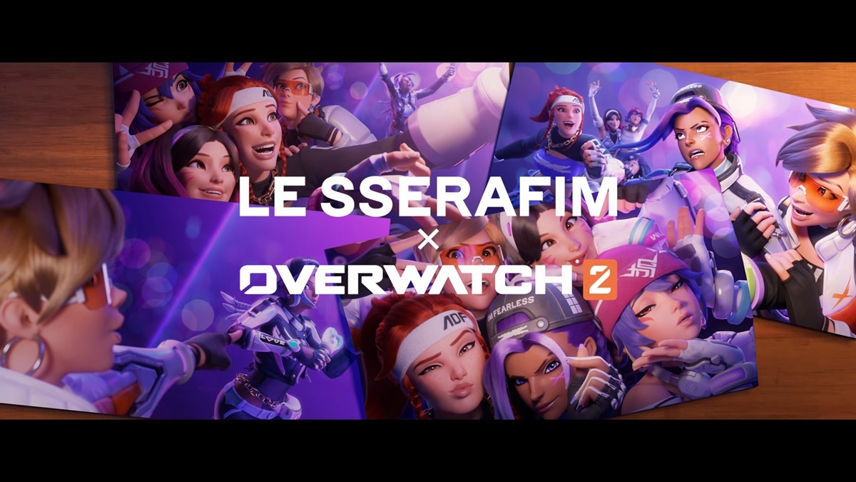 LE SSERAFIM、新曲MVは『オーバーウォッチ 2』とのクロスオーバー作品.jpg