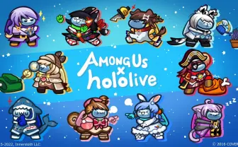 ホロライブ『Among Us』に実装 兎田ぺこら、宝鐘マリンら10名のスキン登場