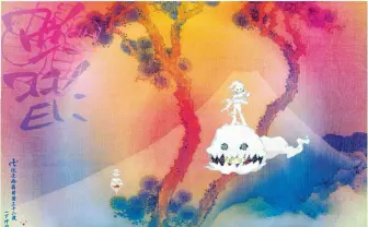 村上隆手がける、カニエとキッド・カディの新作ジャケ 10年越しの再タッグ