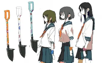 JK×農業の自主制作アニメがゆるポップ　ドローンと駆ける田園の近未来感