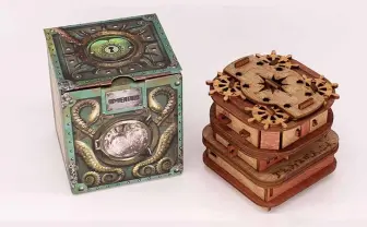 超高難易度パズル「Cluebox」がロマンたっぷり 謎を仕込んで友達に送ろう