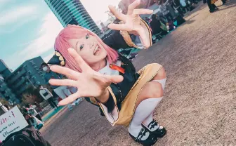 陸上選手・山中日菜美が池ハロでコスプレ「アーニャになってみんなを元気に」