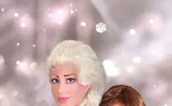 叶姉妹、表情まで忠実な『アナ雪』アナ＆エルサのコスプレがもはや実写