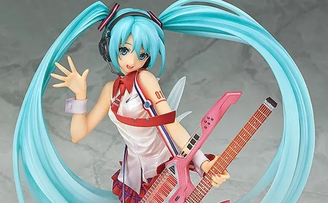 「エヴァ」貞本版の初音ミクがフィギュア化！ スカートの躍動感パネェ