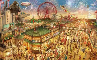 昭和を再現する西武園ゆうえんち リアル版「オトナ帝国」みたいだ!