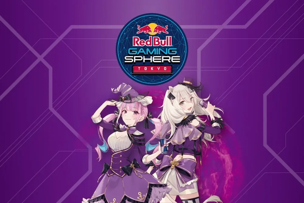 ホロライブ 湊あくあと獅白ぼたん、Red Bull バーチャル・アンバサダーに就任.jpg