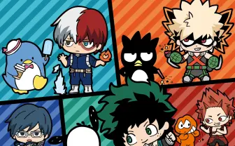 『ヒロアカ』とサンリオがコラボ ハローキティやマイメロが個性発動