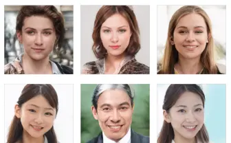 AIがつくった人物写真 「研究中」なのが伝わるベータ版を無料提供