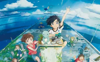 スタジオコロリド『雨を告げる漂流団地』9月公開 主演に田村睦心&瀬戸麻沙美