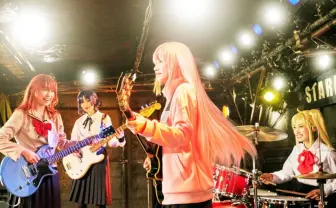 舞台『ぼっち・ざ・ろっく!』キービジュアル解禁 結束バンド4人が揃い踏み