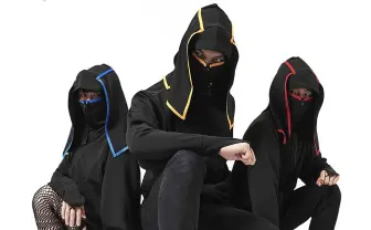 誰でも忍者になれるジャージ、その名も「忍者ージ」 黒装束で闇に潜め!