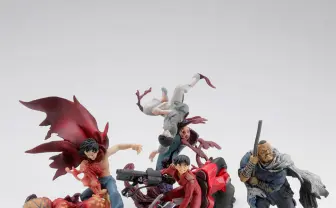 大友克洋『AKIRA』フィギュア第4弾は「決戦」 海洋堂が終盤の緊迫感を表現