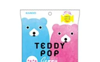 ふわふわ食感テディポップグミ