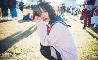 【写真】コミケで会った美少女「ツキモリ」 魅せたコスプレの憂いと輝き