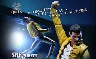 フレディ・マーキュリーがフィギュアになってRock You! 圧倒的存在感