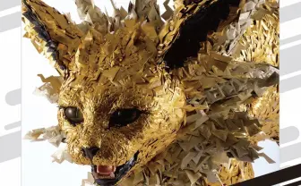 まさに稲妻!サンダースの彫金作品など ポケモン×工芸展、人間国宝ら20人が参加