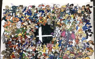 スマブラキャラ大集合 海外の圧巻ファンアートに桜井D「こりゃスゴい!」