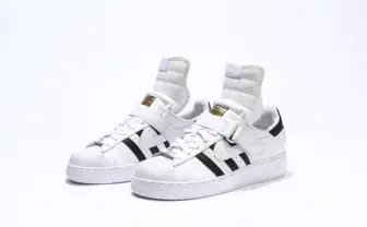 「NIKEAIR FORCE 1」と「adidas SUPERSTAR」が合体! なんだこれ?