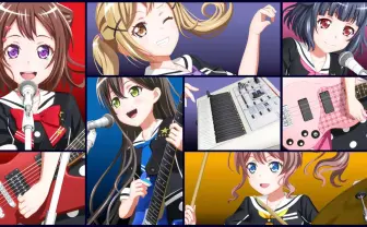 アニメ『バンドリ!』15のYouTubeチャンネルで配信 総登録者1000万人超え