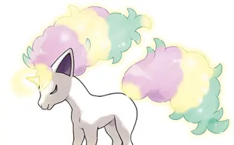 ポニータ(ガラルのすがた)がもはやユニコーン カラーもめちゃポップ