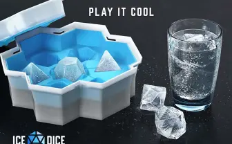 「氷のダイスってクールじゃね?」画期的な製氷トレイ爆誕 TRPGにおすすめ