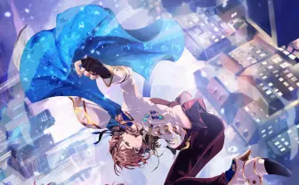 にじさんじ所属・叶＆葛葉によるユニット「ChroNoiR」の表紙と
