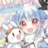 漫画「全ちゃおっ娘兎化計画！～VTuber兎田ぺこらの侵略ぺこ！～」／画像は『ちゃお』編集部の公式Xより
